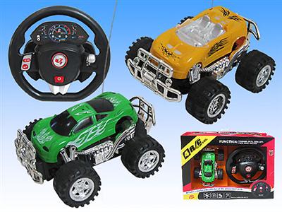 Four-wheel remote control car with sound