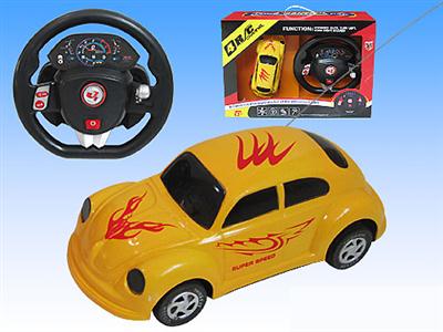 Four-wheel remote control car with sound