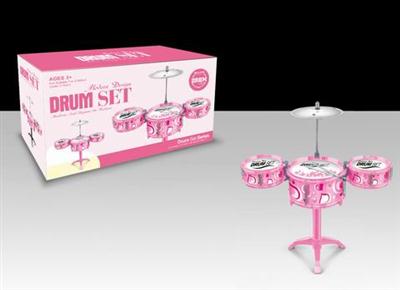 Pink Solid Color Drum