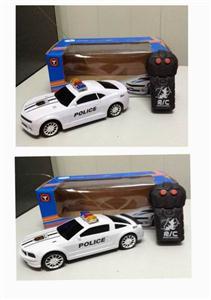 1:24 two-way remote control police car