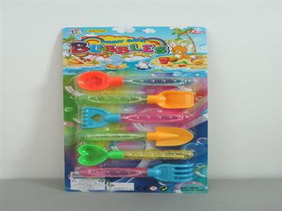 Beach bubble wand