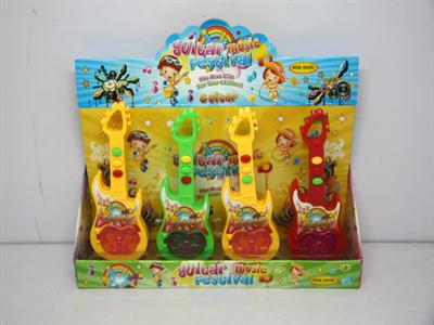 Cartoon music guitar / package power (can be loaded sugar)