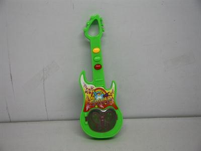 Cartoon music guitar / package power (can be loaded sugar)