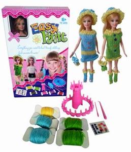 DIY knitting Barbie Fashion