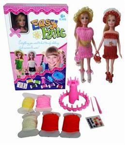 DIY knitting Barbie Fashion