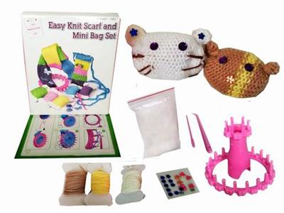 DIY knitting cartoon animals