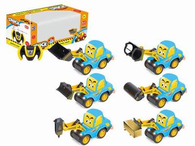 30CM four-way remote control truck (with the eye brows)