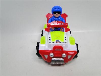Electric universal police car with lights
