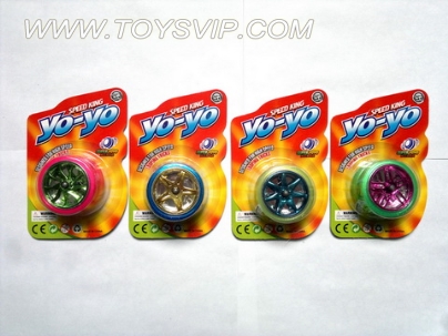 Electroplating tire yo-yo (4)