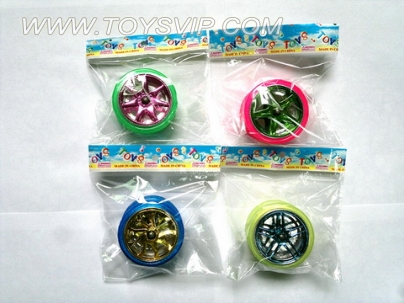Electroplating tire yo-yo (4)