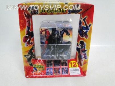 Spider-Man 3D magnetic cube building blocks (8)