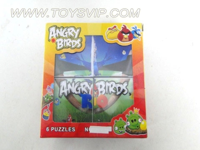 Angry Birds 3D Cube building blocks (four pack)