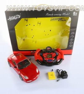 1：12 Porsche steering wheel remote control car simulation of remote sensing