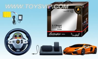 Gravity sensing steering wheel remote control car models (1:10 authorized Lamborghini car)