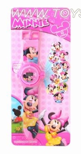 Minnie projection electronic watches