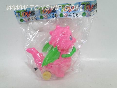 Candy Pull dinosaur with light