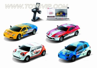 2.4G full-scale remote control car simulation