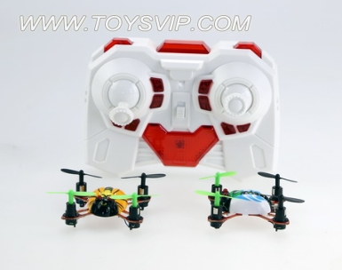 Four-channel 2.4G mini aircraft with six-axis gyroscope