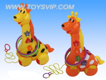 Drag giraffe with light and music