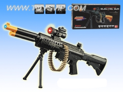 Vibration gun with light gunfire