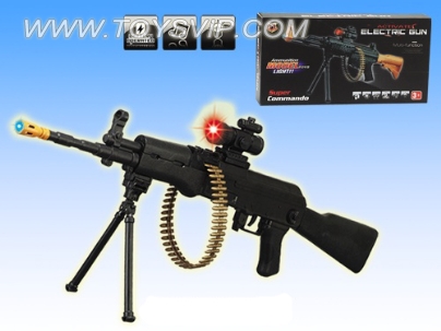 Vibration gun with light gunfire