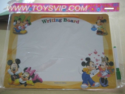 Mickey paper tablet (with pen with wiping)