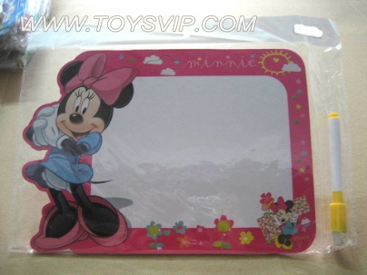 Mickey paper tablet (with pen with wiping)