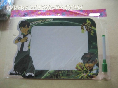 BEN10 paper tablet (with pen with wiping)