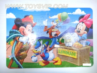 48 tile puzzle Mickey hard board