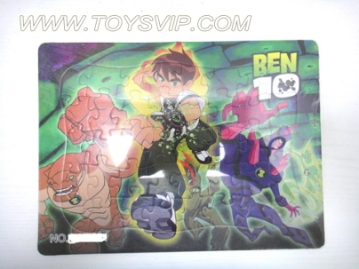 40 tile puzzle board BEN10 hard