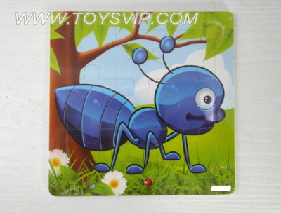 9 patch ant wooden puzzle