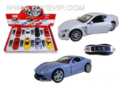 1:32 Ferrari, Maserati alloy car, 2, 8