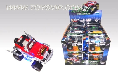 1:36 alloy off-road vehicles