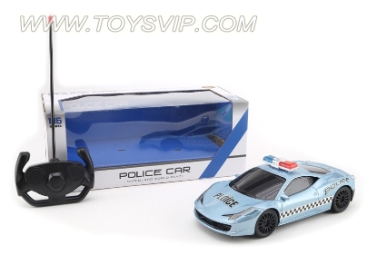 Ferrari four-way remote control police car police car