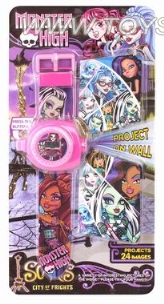 24 shadow monster high monster Barbie projection digital watches