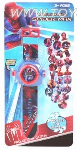 24 Shadow Spiderman Projector Electronic Watch