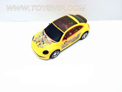 Indian boy Volkswagen 3D light electric vehicles (with music)