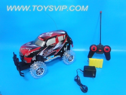 1:12 PVC big wheel off-road remote control car (including electricity)