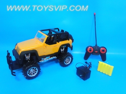 1: 12JEEP convertible big four-wheel remote control car