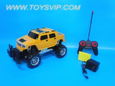 1:12 Hummer remote control car pickup big round four