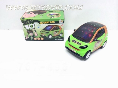 BEN10 3D lighting Benz Wizard electric vehicles (with music)