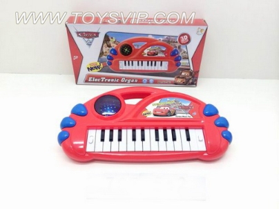 Cars 23D light electronic music piano