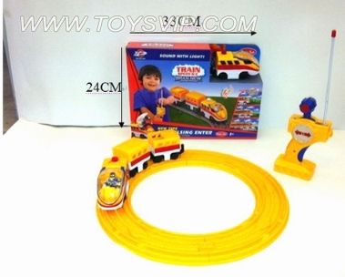 3-way remote control train track