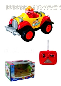 Stone cartoon remote control car