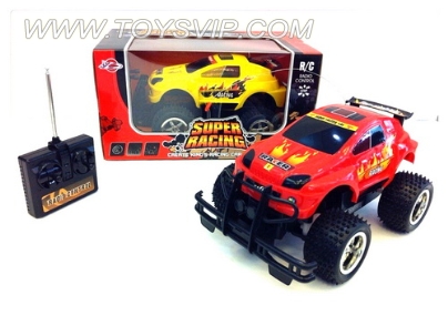 Four-way remote control car