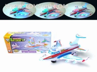 Electric aircraft with 10 lights universal music