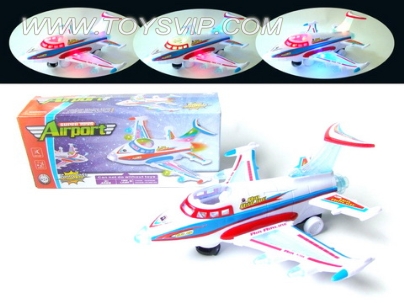 Electric aircraft with five lights universal music