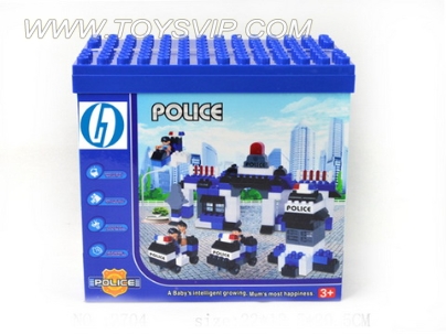 警察组合套装67PCS