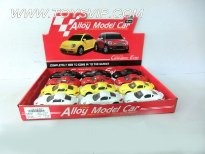 1:43 Alloy Pull Back Car