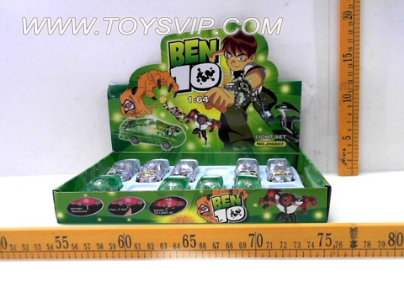 BEN10 light crystal car